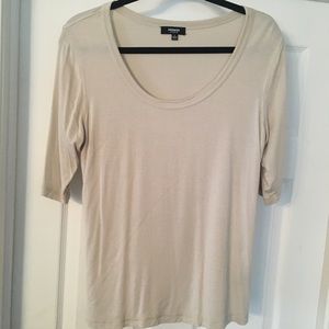 Premise Above The Elbow Tan Shirt